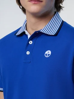 North Sails Polo con colletto a righe*Uomo Outlet