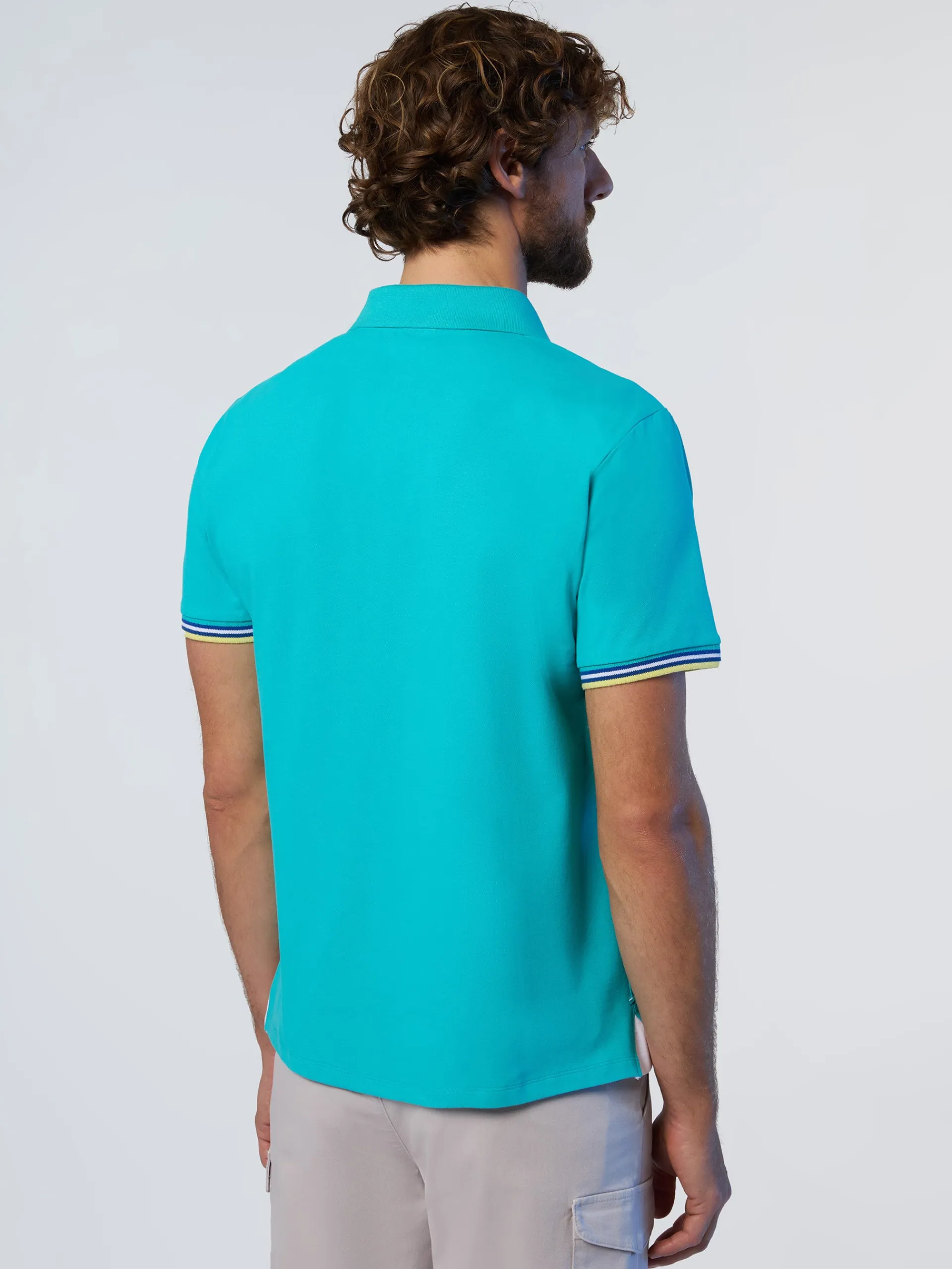 North Sails Polo con dettagli a righe*Uomo Outlet