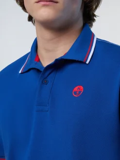 North Sails Polo con logo ricamato*Uomo Outlet