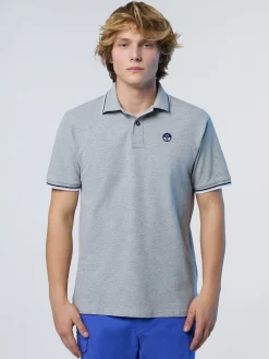 North Sails Polo con logo ricamato*Uomo Outlet