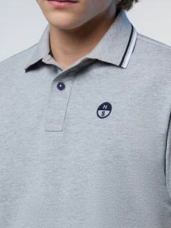 North Sails Polo con logo ricamato*Uomo Outlet