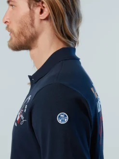 North Sails Polo in piquet Saint-Tropez*Uomo Outlet