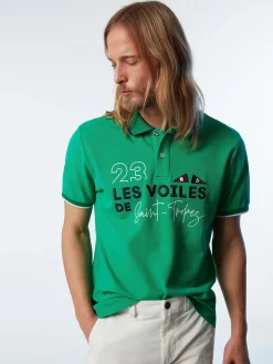 North Sails Polo in piquet Saint-Tropez*Uomo Outlet