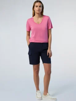 North Sails Shorts cargo in popeline*Donna Outlet|Pantaloncini