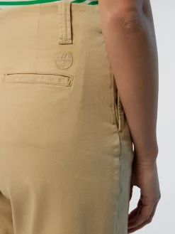 North Sails Shorts chino in gabardina*Donna Outlet|Pantaloncini
