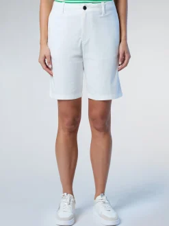 North Sails Shorts chino in gabardina*Donna Outlet|Pantaloncini