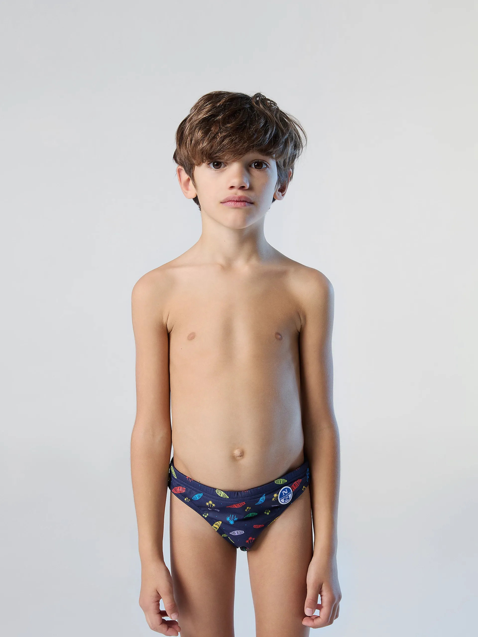 North Sails Slip mare con patch logo* Outlet|Costumi Da Bagno