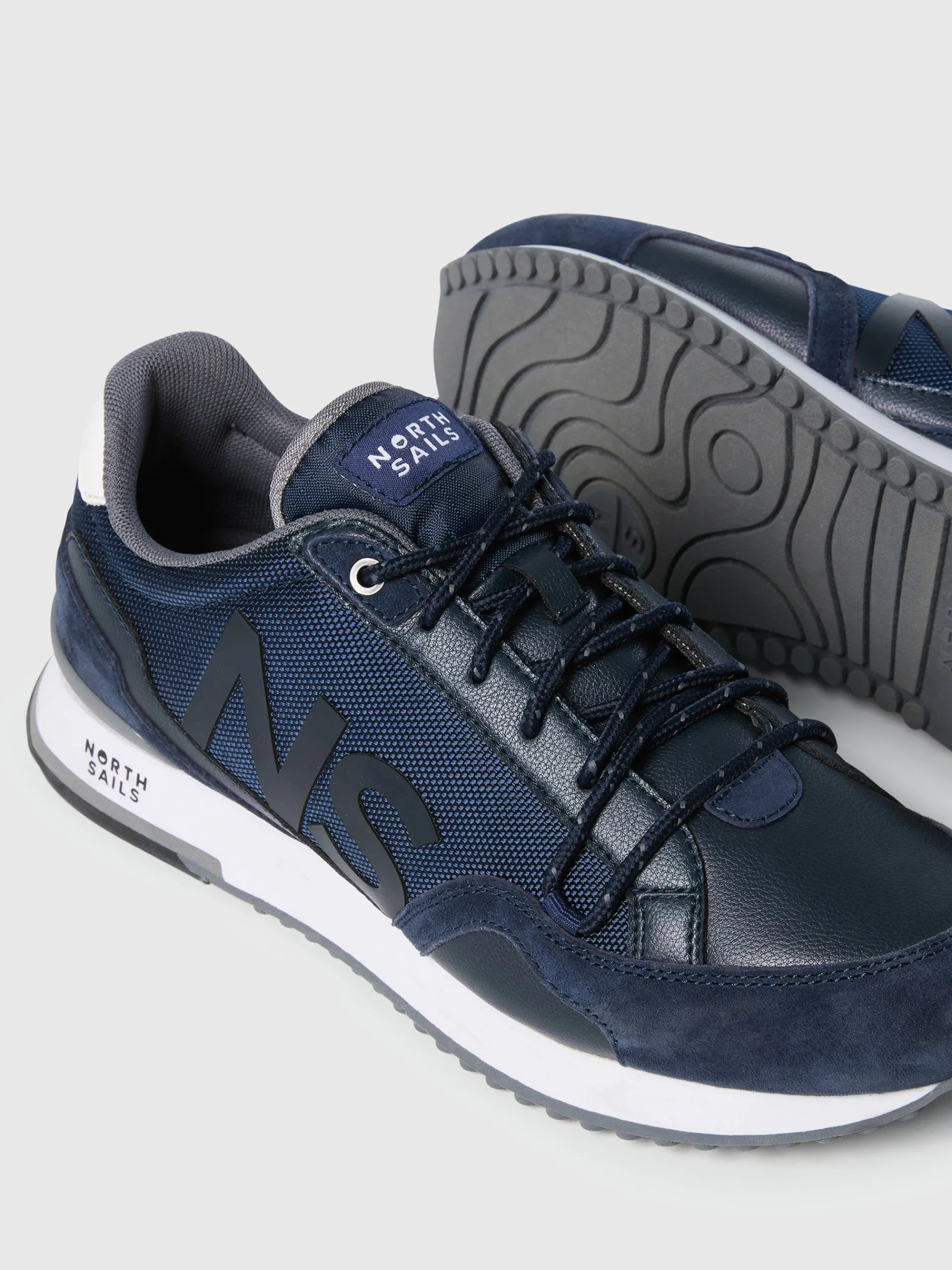 North Sails Sneaker with NS initials*Uomo Calzature