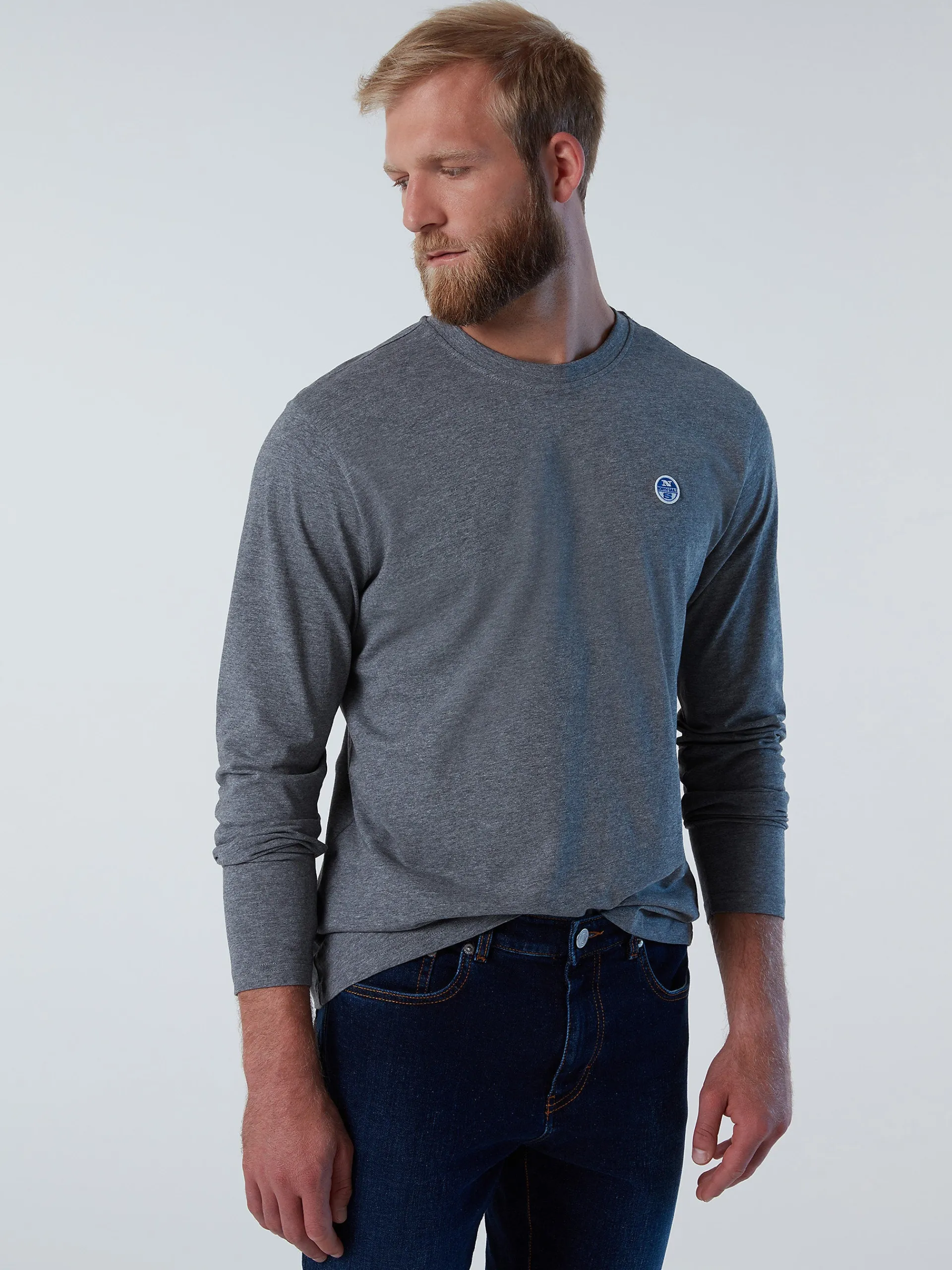 North Sails T-shirt a maniche lunghe*Uomo Outlet