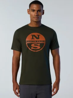 North Sails T-shirt con logo stampato*Uomo Outlet