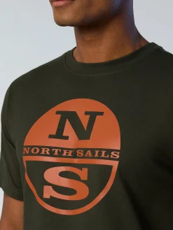 North Sails T-shirt con logo stampato*Uomo Outlet