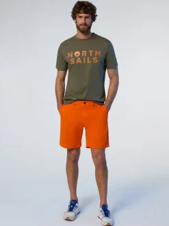 North Sails T-shirt con logo stampato*Uomo Outlet