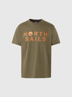 North Sails T-shirt con logo stampato*Uomo Outlet