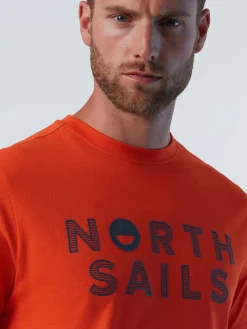 North Sails T-shirt con logo stampato*Uomo Outlet