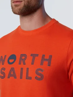 North Sails T-shirt con logo stampato*Uomo Outlet