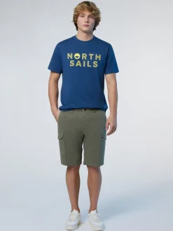 North Sails T-shirt con logo stampato*Uomo Outlet