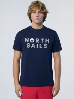 North Sails T-shirt con logo stampato*Uomo Outlet