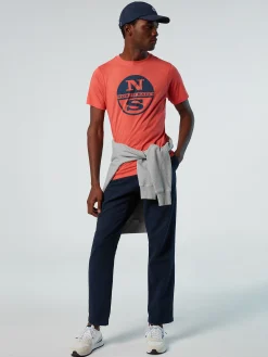 North Sails T-shirt con maxi logo*Uomo Outlet