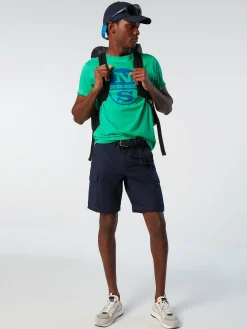 North Sails T-shirt con maxi logo*Uomo Outlet