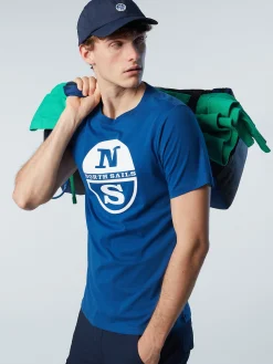 North Sails T-shirt con maxi logo*Uomo Outlet