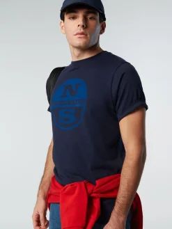 North Sails T-shirt con maxi logo*Uomo Outlet