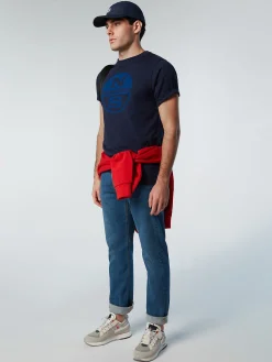 North Sails T-shirt con maxi logo*Uomo Outlet