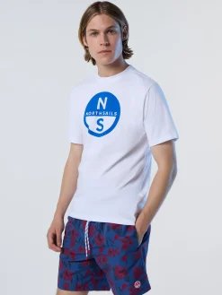 North Sails T-shirt con maxi logo*Uomo T-shirts