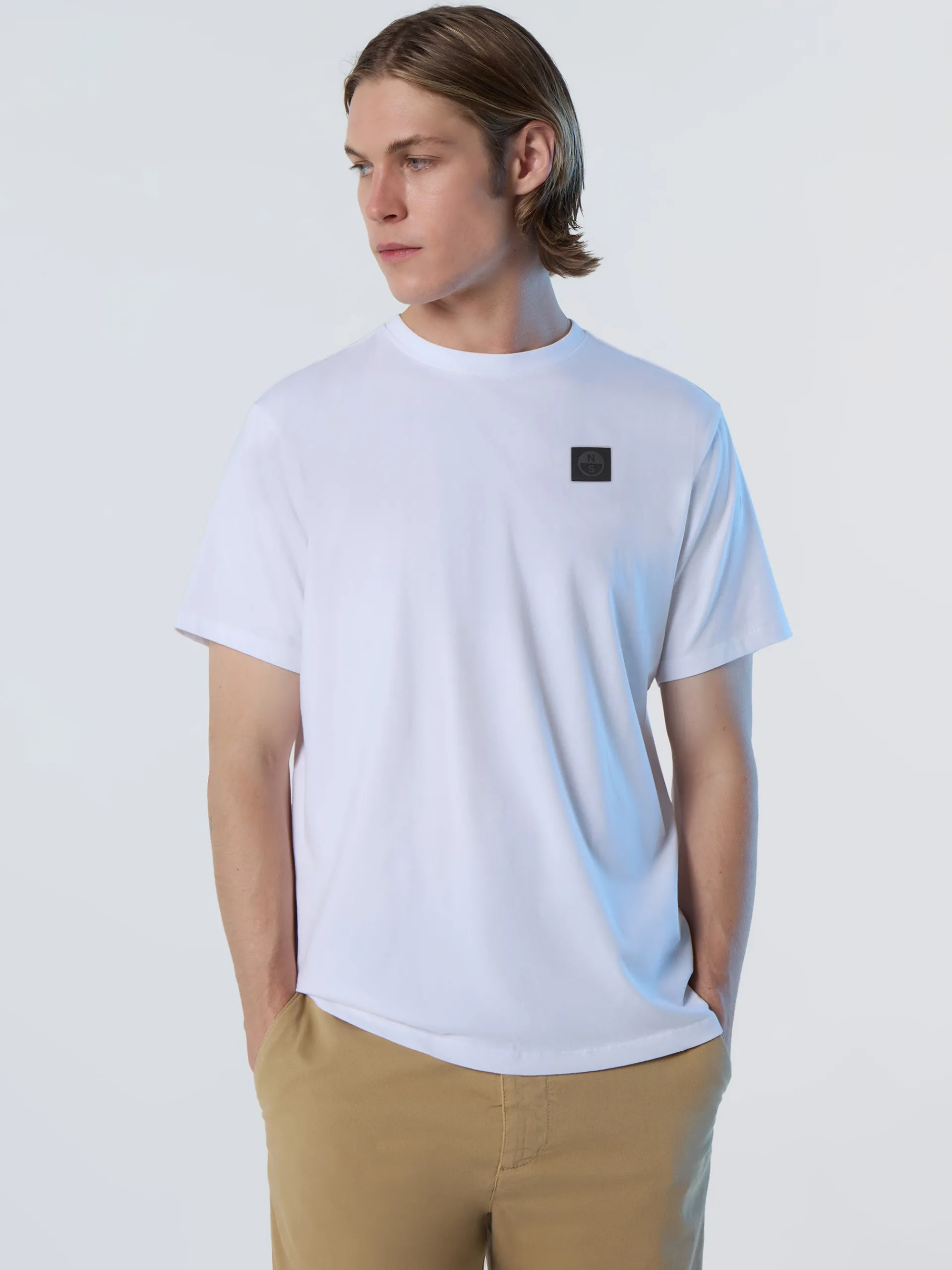 North Sails T-shirt con patch North Tech*Uomo Outlet|Outlet