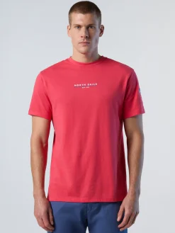 North Sails T-shirt con stampa heritage*Uomo Outlet