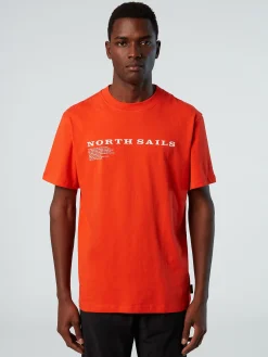North Sails T-shirt con stampa lettering*Uomo Outlet|Outlet