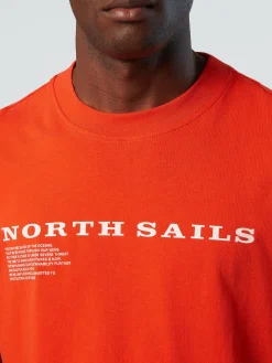 North Sails T-shirt con stampa lettering*Uomo Outlet|Outlet