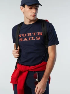 North Sails T-shirt con stampa lettering*Uomo Outlet