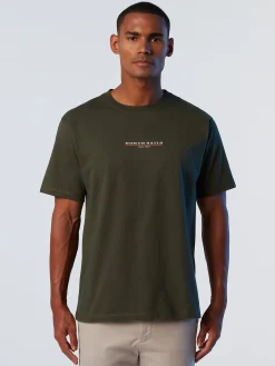 North Sails T-shirt con stampa lettering*Uomo Outlet