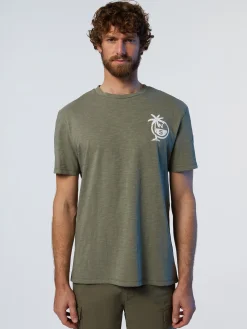 North Sails T-shirt con stampa palme*Uomo Outlet|Outlet