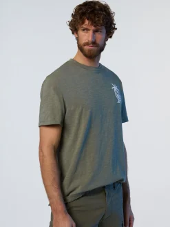 North Sails T-shirt con stampa palme*Uomo Outlet|Outlet