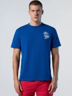 North Sails T-shirt con stampa palme*Uomo Outlet