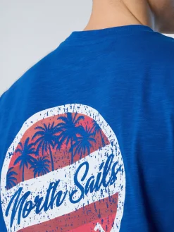 North Sails T-shirt con stampa palme*Uomo Outlet