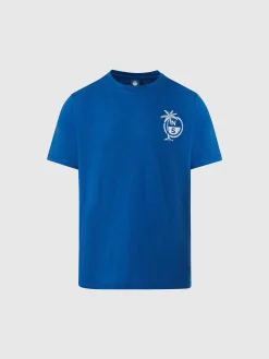 North Sails T-shirt con stampa palme*Uomo Outlet