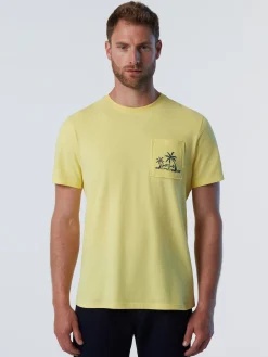North Sails T-shirt con stampa palme*Uomo Outlet|Outlet