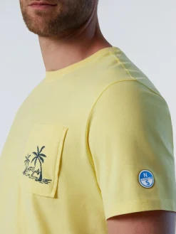 North Sails T-shirt con stampa palme*Uomo Outlet|Outlet