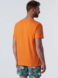 North Sails T-shirt con stampa palme*Uomo Outlet