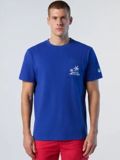 North Sails T-shirt con stampa palme*Uomo Outlet