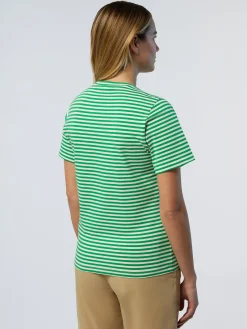 North Sails T-shirt in modal a righe*Donna Outlet|T-shirts