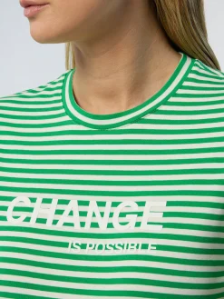 North Sails T-shirt in modal a righe*Donna Outlet|T-shirts