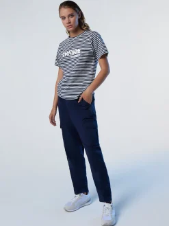 North Sails T-shirt in modal a righe*Donna Outlet|T-shirts