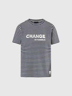 North Sails T-shirt in modal a righe*Donna Outlet|T-shirts