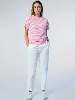 North Sails T-shirt in modal a righe*Donna Outlet|T-shirts