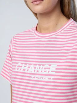 North Sails T-shirt in modal a righe*Donna Outlet|T-shirts