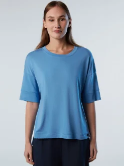North Sails T-shirt in modal e tencel*Donna Outlet|Felpe
