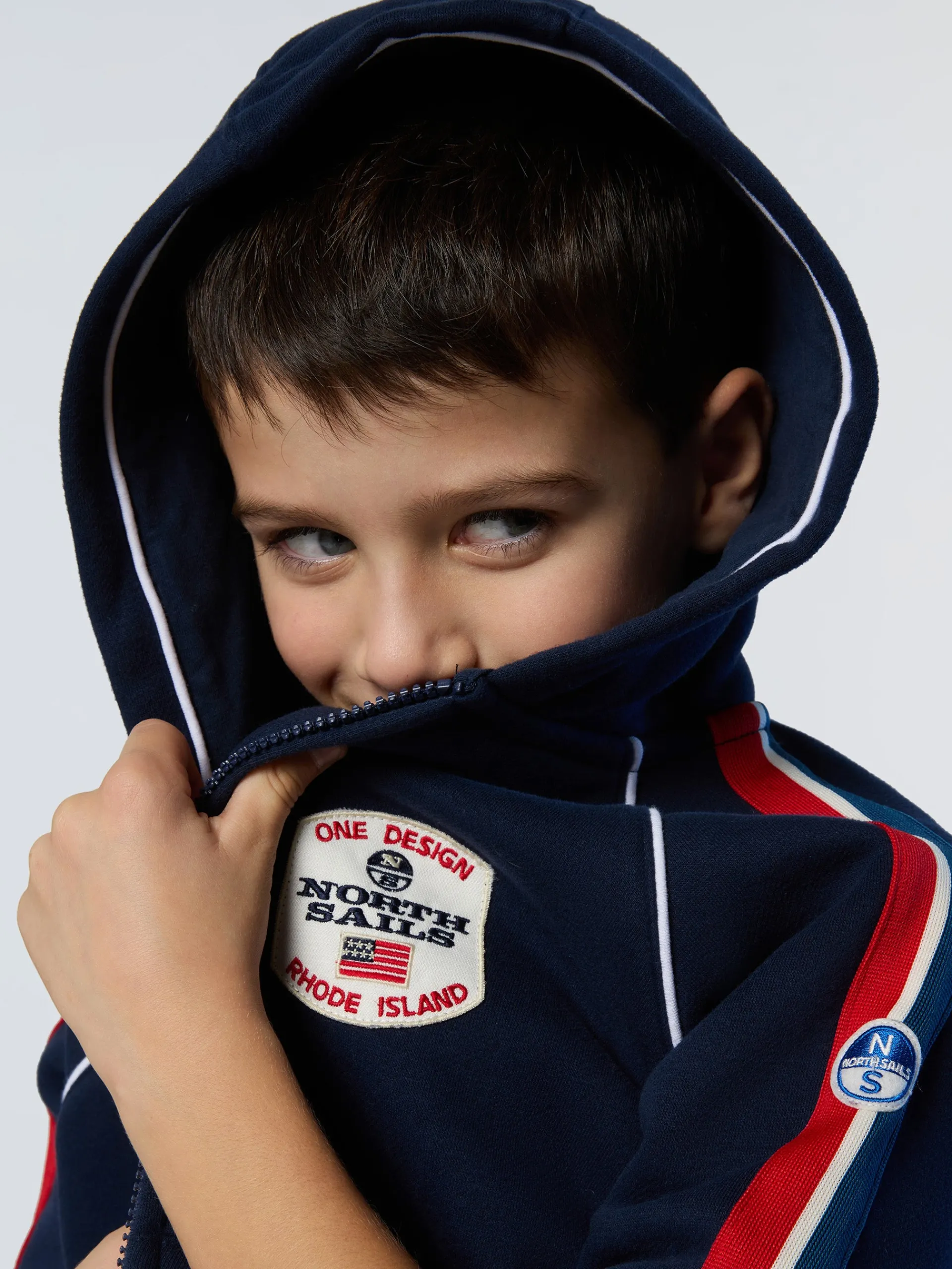 North Sails Tuta jogging con patch* Felpe